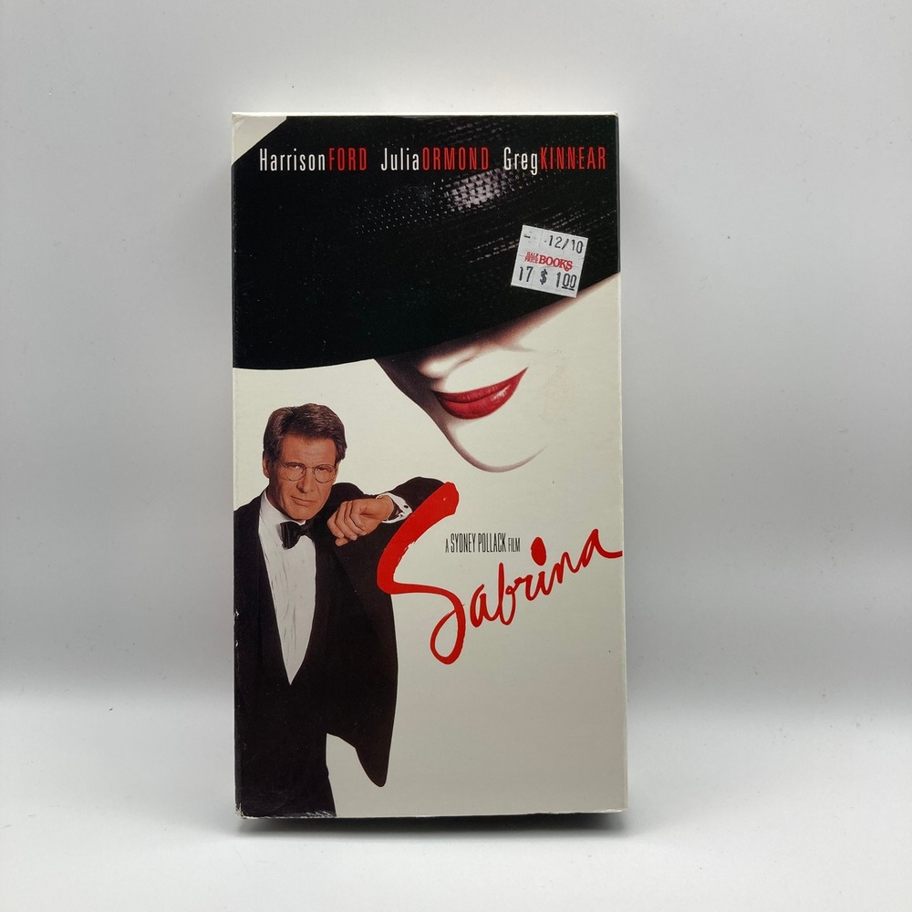 Sabrina (VHS, 1996) - Harrison Ford, Julia Ormond Directed by Sydney Pollack